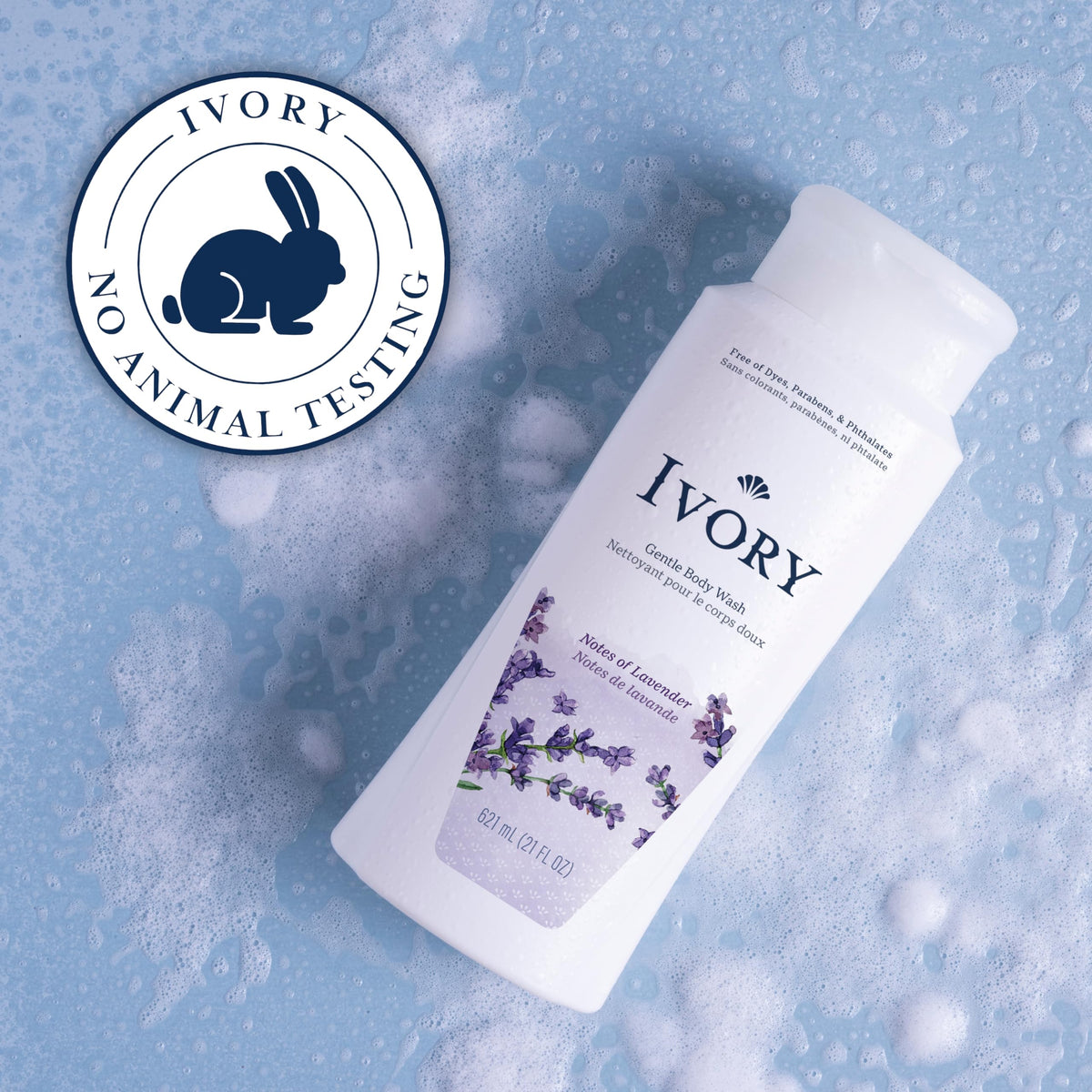 Lavender Body Wash by Ivory – 21 Fl Oz (Pack of 1), Ivory, Model 10037000919855