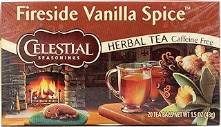 Celestial Seasonings Fireside Vanilla Spice Tea, 20 Tea Bags