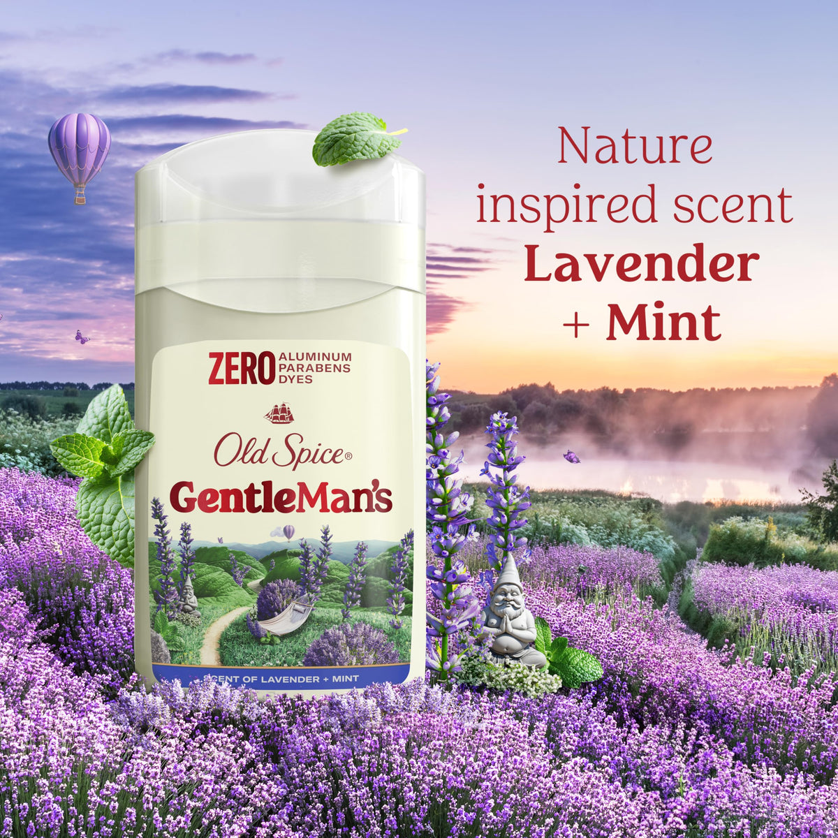 Old Spice Lavender + Mint / 3 Ounce (Pack of 3) / 3 Deodorant