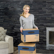 15-Pack Medium Prime HD Moving Boxes with Reinforced Handles by Bankers Box – 15 Pack, Cardboard, 15-Pack, Model 0062805