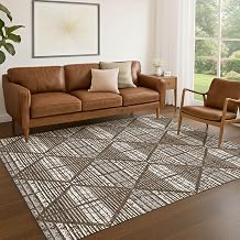 Addison Rugs Chantille ACN2672 Chocolate 9' x 12' Indoor/Outdoor, Machine Washable, Easy Clean, Non Shedding, Bedroom, Living Room, Dining Room, Kitchen, Patio Rug