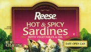 Reese Hot and Spicy / 4.38 Ounce (Pack of 10) / 1 Meat, Poultry & Seafood