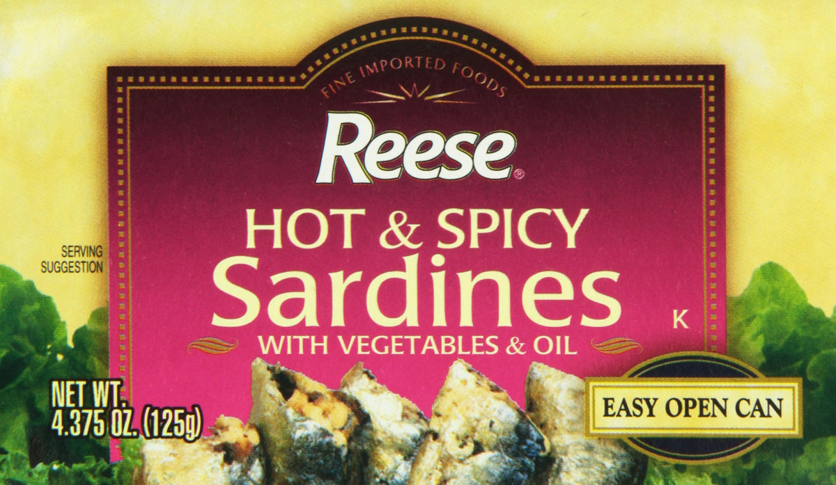 Reese Hot and Spicy / 4.38 Ounce (Pack of 10) / 1 Meat, Poultry & Seafood