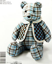 Simplicity Pattern E2115. 18" Stuffed Bear & Vest