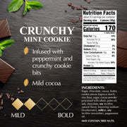 EXCELLENCE Mint Cookie Dark Chocolate Candy Bar by Lindt – Full Size