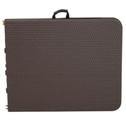Flash Furniture Brown / 6 feet / Classic Folding Tables