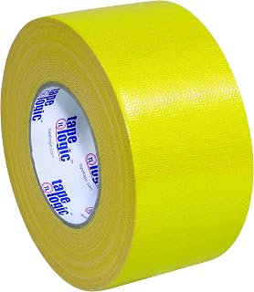 Tape Logic (3 Pack) Multipurpose Yellow Duct Tape, 3 Inch x 60 Yards, 10.0 Mil Thick, For Labeling, Patching, Temporary Repairs, Marking and Social Distancing