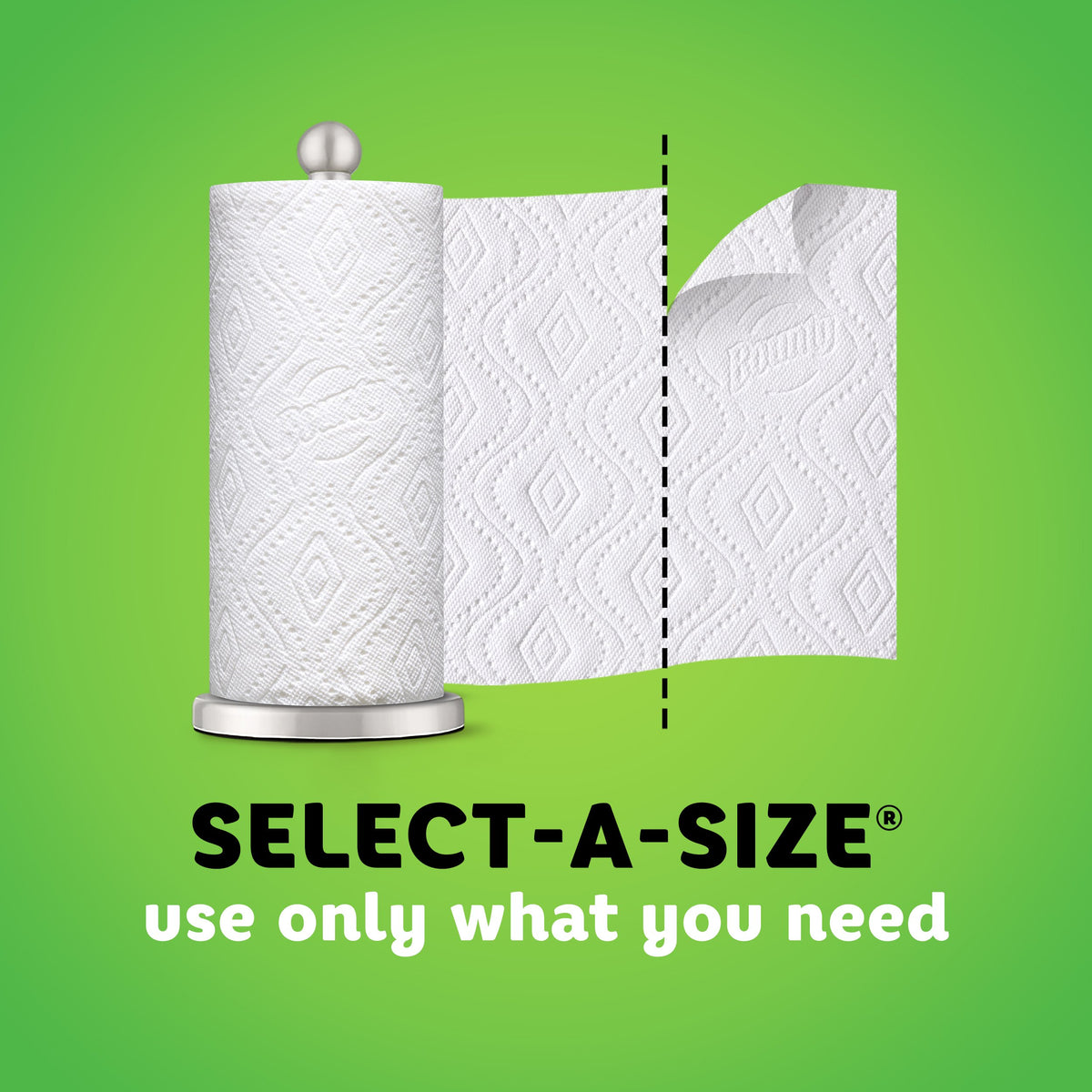 Bounty White / 1 / 60 Sheets per Roll (Pack of 6 Rolls) Paper & Plastic