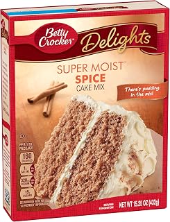 Betty Crocker Super Moist Cake Mix Spice, 15.25 oz