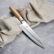 Koya 8-inch Chef's Knife by MIYABI – 8", FC61 Steel, Brown, Model 1026929