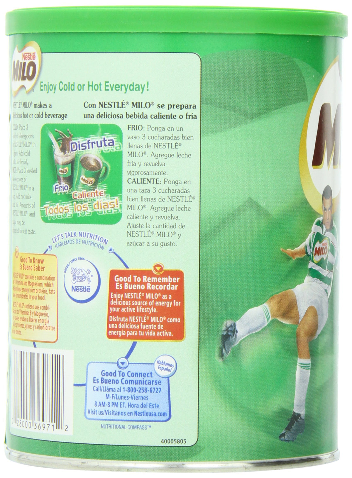 MILO Other / 14.1 Ounce (Pack of 12) / 12 Chocolate Drink Mixes