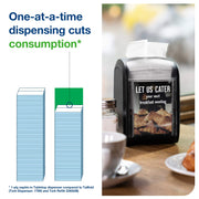 Tork White / 8.4" x 6.5" / 1 Disposable Napkins