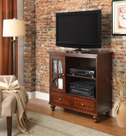 Tahoe Highboy TV Stand by Convenience Concepts – 36"L x 15.5"W x 36.5"H, Wood, Espresso, Model 8067000