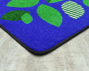 Shady Grove Childrens Rugs C Multicolor by Joy Carpets – 5'4" x 7'8" (Rectangular), Nylon, Multi Color, Model 1942C