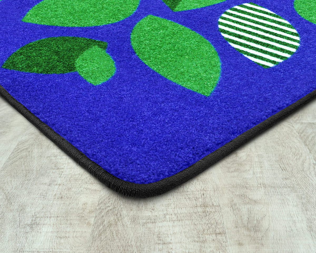 Shady Grove Childrens Rugs C Multicolor by Joy Carpets – 5'4" x 7'8" (Rectangular), Nylon, Multi Color, Model 1942C