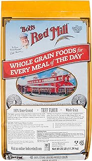 Bob's Red Mill Teff Flour, 25 Pound