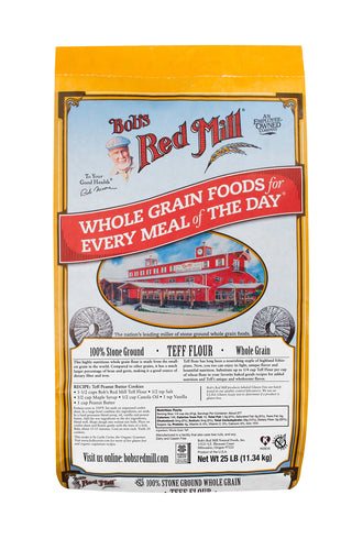 Teff Flour by Bob's Red Mill – 25 Pound, Model 1534B25