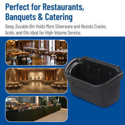 Carlisle FoodService by Carlisle FoodService Products – 2270.283 ounces, Polycarbonate (PC), Black, Model CC11SH03