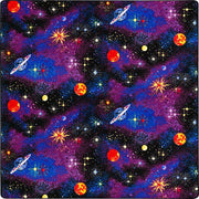Fluorescent Space Explorer 4' x 6' Area Rug by Joy Carpets – 4' x 6' (Rectangular), Nylon, Fluorescent, Model 43N
