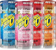 Sqwincher Qwik Stik, Sugar Free, Assorted Flavors, .11oz Packet, 200 Pack | Zero sugar electrolyte mix; fast-dissolving single-serve sticks; just add to 20oz water bottle for quick on-the-go hydration