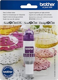 Brother ScanNCut Deep Cut Blade Holder CAHLF1, Use with Thicker Materials Including Foam and Balsa Wood