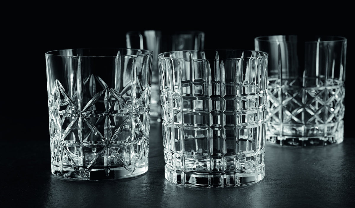 Highland Whisky Set by Nachtmann – One Size, 345 milliliters, Crystal Glass, Clear, Pack of 5