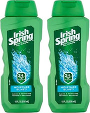 Irish Spring Body Wash, Moisture Blast 18 Fl Oz ,Pack of 2