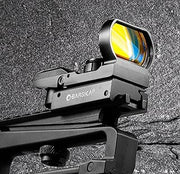 Barska 1x Reflex Red Dot Sights – Multi-Reticle and Single-Dot Options with Illuminated Reticles, Quick-Release Mounts, and Unlimited Eye Relief