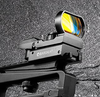 Barska 1x Reflex Red Dot Sights – Multi-Reticle and Single-Dot Options with Illuminated Reticles, Quick-Release Mounts, and Unlimited Eye Relief