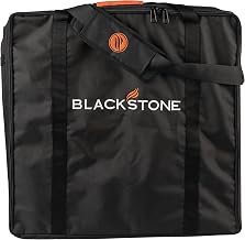 BLACKSTONE 6017 22" Tabletop Griddle Carry Bag, Black | Durable, Weather-Resistant, Adjustable Padded Shoulder Strap