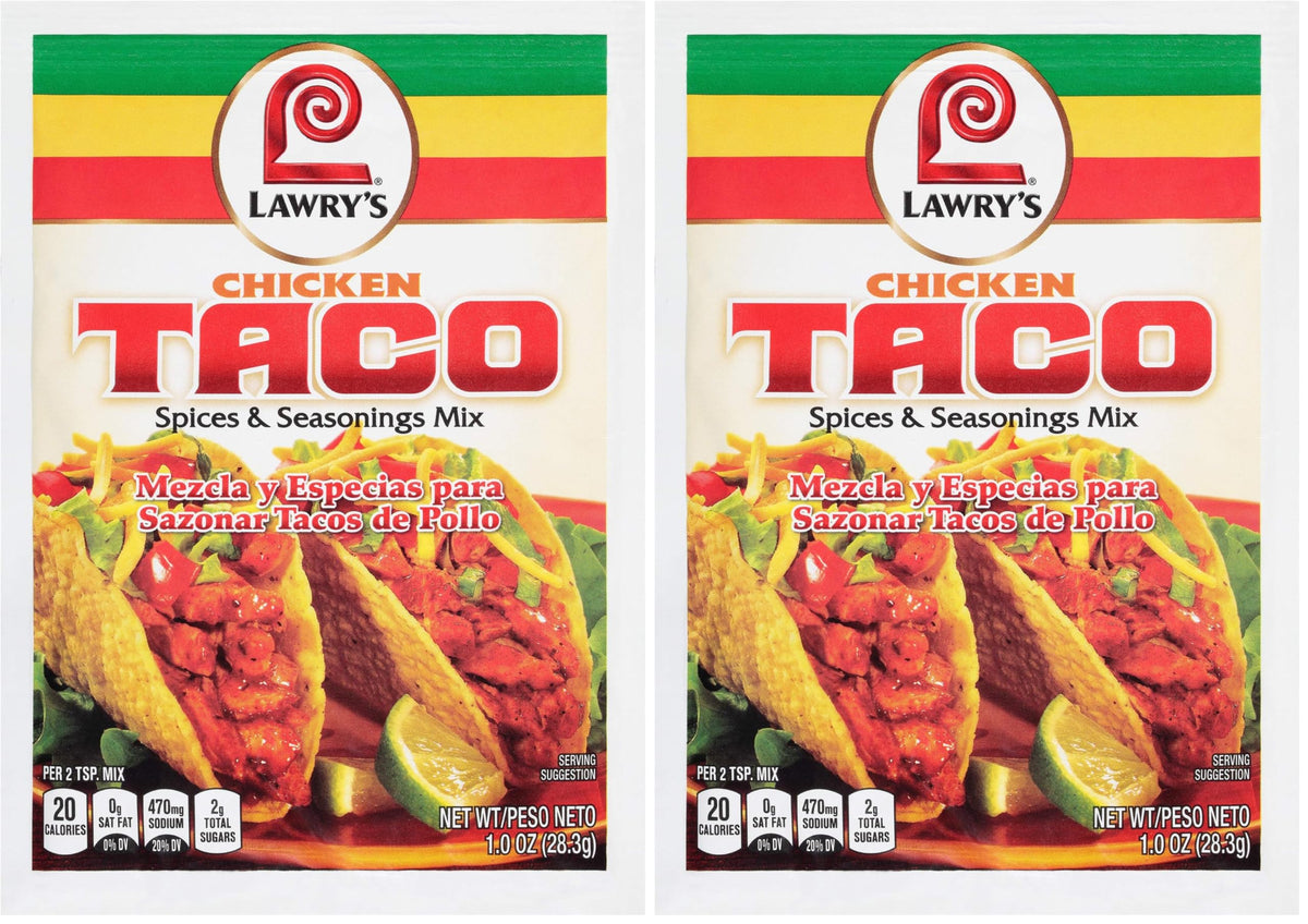 Lawry's Pepper,Garlic,Paprika,Onion / 1 Ounce Meat Seasoning