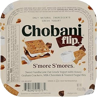 Chobani Flip® Low-Fat Greek Yogurt Chocolate S'more S'mores 4.5oz