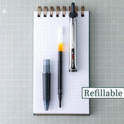 Precise V5 RT Retractable Rollerball Pens by PILOT – 6 Count (Pack of 1), Metal, Black, Model 13613