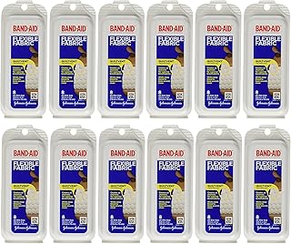 Band-aid Flex Fabric Travel Pack - 8 Each/pack (12 Pack)