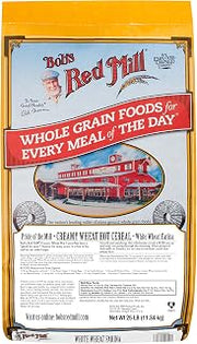 Bob's Red Mill Creamy Wheat Farina Hot Cereal, 25 Pound