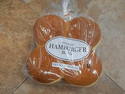 Gonnella Baking Company Sliced Brioche Hamburger Bun, 20 Ounce - 8 per case.