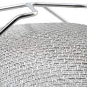 10 1/2" Tan Double Mesh by Winco – Medium, Stainless Steel, Nickel, Tan, Model MST-10RB