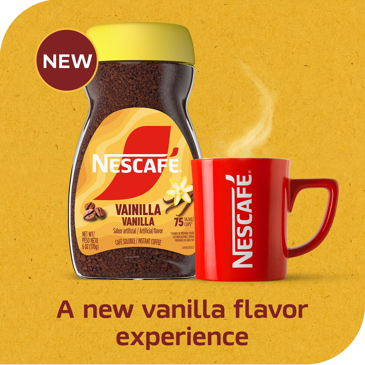 Nescafé Instant Flavored Coffee by Nescafe – 6 Ounce (Pack of 1)