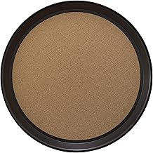 Winco Cork Tray, 16-Inch,Black/ Brown