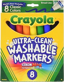 Crayola Broad Point Washable Markers - Pack of 5