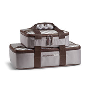 Rachael Ray Casserole Tote, Insulated Carrier for 9 x 13 Dishes, Sea Salt Grey