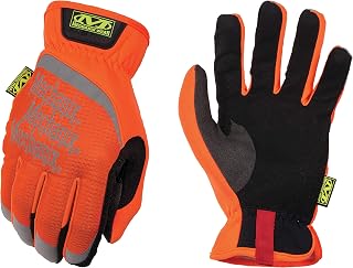 Mechanix Wear Hi-Viz FastFit Touchscreen Work Gloves Hi-Viz Orange Medium