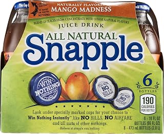 Snapple All Natural Mango Madness - 6 CT