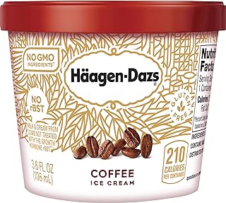 Häagen-Dazs Haagen Dazs, Coffee Ice Cream, 3.6 Ounce Cup