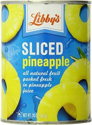 Libby's Sliced Pineapple, 20 Ounce (Pack of 12)