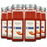 Paprika, 18 oz (Pack of 6) - Six 18 Ounce Containers of Sweet Paprika Seasoning, Perfect with Chicken, Pork, Beef Marinades and Dressings by McCormick Culinary – 18 Ounce (Pack of