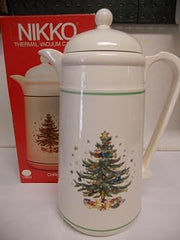 Nikko Ceramics Christmas Giftware Thermal Carafe