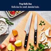Dynamic Razor-Sharp 2-pc Compact Chef Knife Set by HENCKELS – 8", Stainless Steel, Model 17570-002