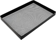 Essentialware 11.675" X 16.5" x 1.5" PTFE Wide Mesh Oven Basket for TurboChef, Merrychef, and Amana, can Also be Used in Smokers and Grills
