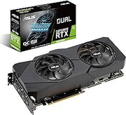 GeForce RTX 2080 Super Overclocked 8G GDDR6 Dual-Fan EVO V2 Edition VR Ready HDMI DisplayPort 1.4 Graphics Card (DUAL-RTX2080S-O8G-EVO-V2)